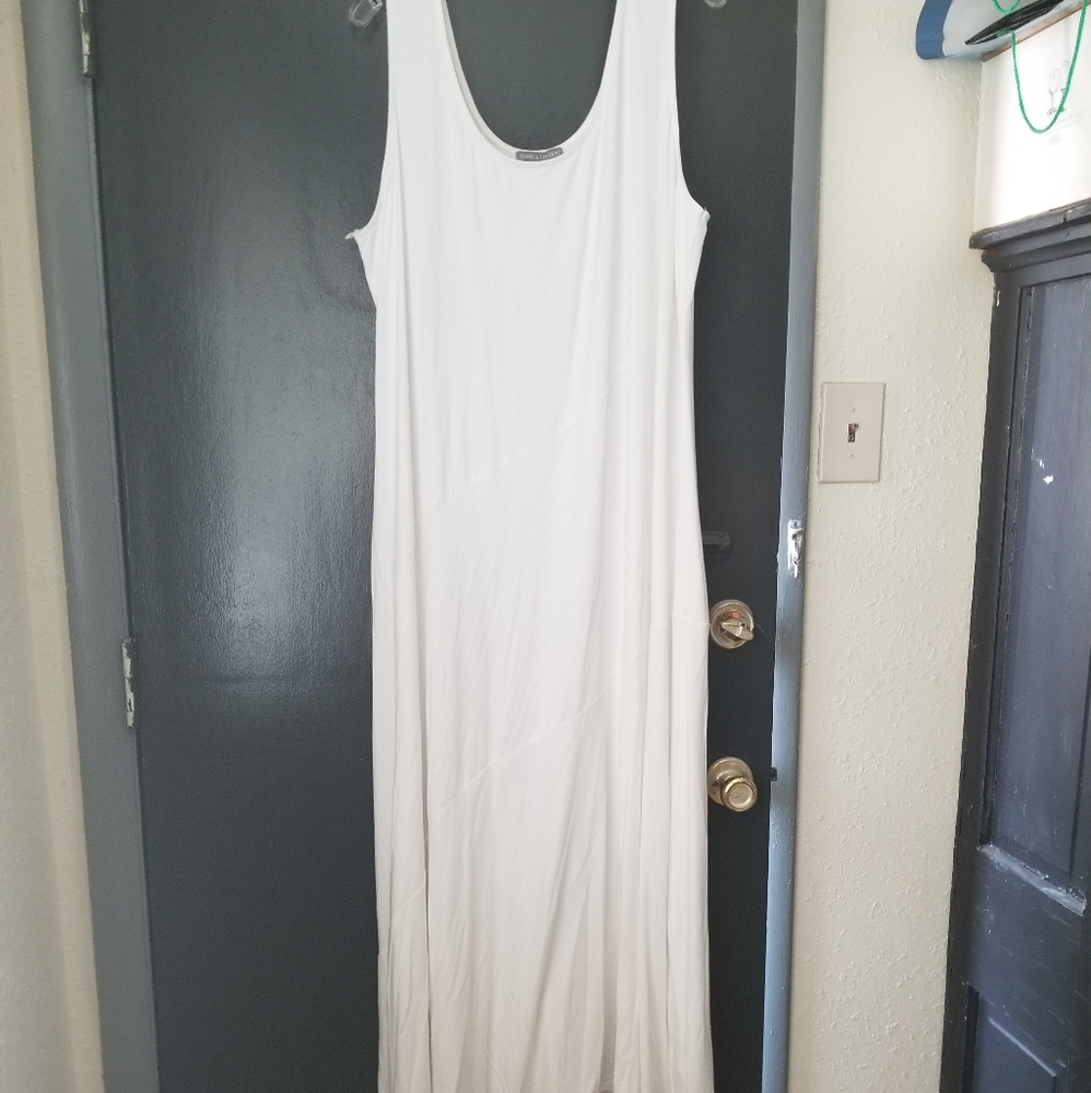 White Jersey Maxi